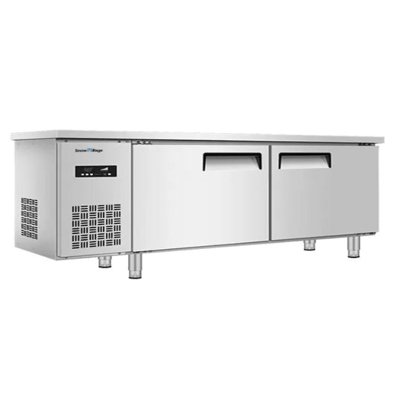 Stainless Double Door Workbench Freezer PLD-15N2 (700MM) Catchers