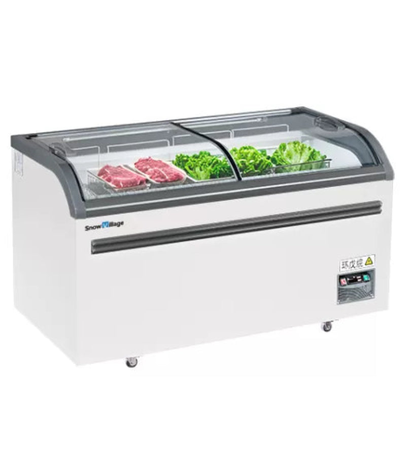 Dual Temperature Supermarket Island Freezer SD/SC-518 Catchers
