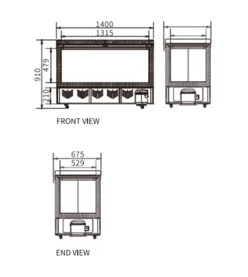 Chest Freezer BD/BC-388 Catchers