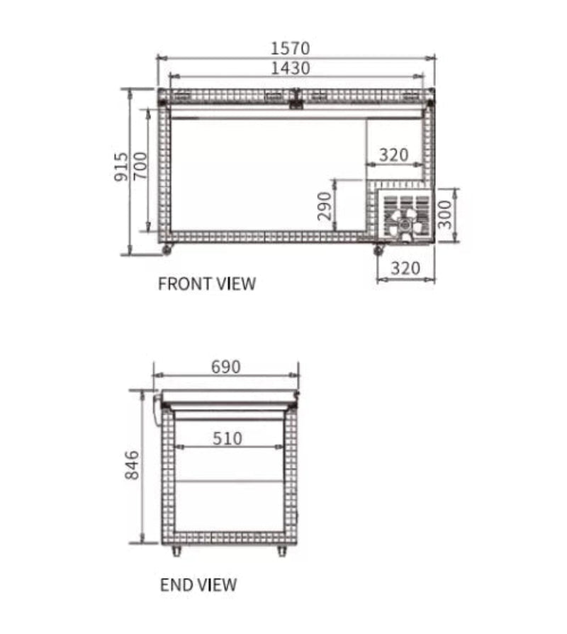 Chest Freezer BD/BC-438 Catchers