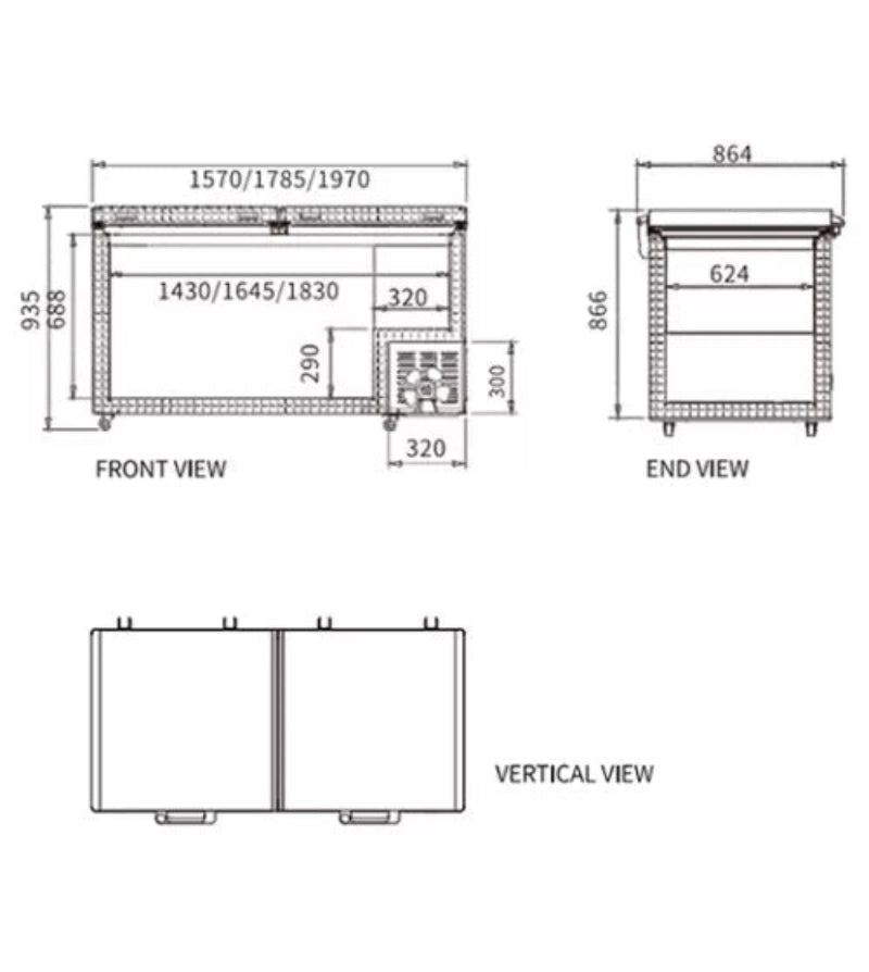 Chest Freezer BD/BC-798 Catchers