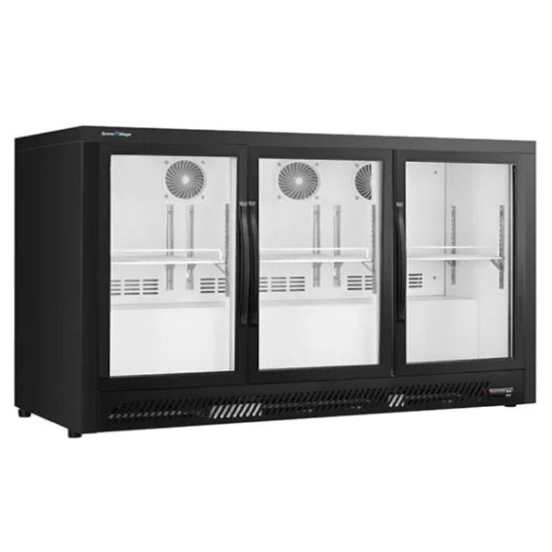 Under Bench Triple Door Bar Cooler BT-1350FS/F Catchers
