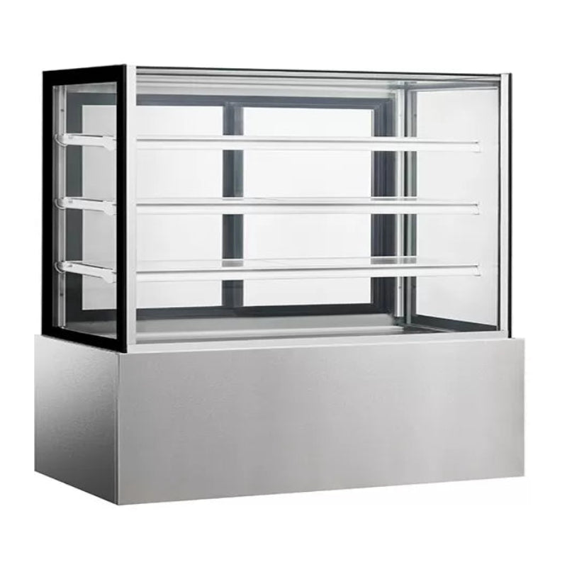 Square Glass Chilled Food Display DG-1800FZH Catchers