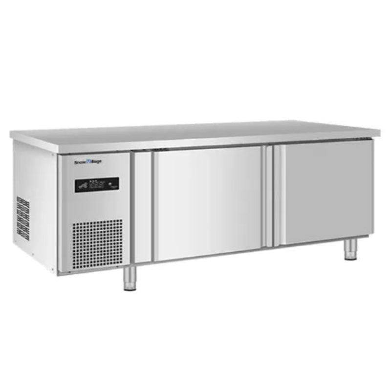 Stainless Double Door Workbench Freezer PLD-12N2F (600MM) Catchers