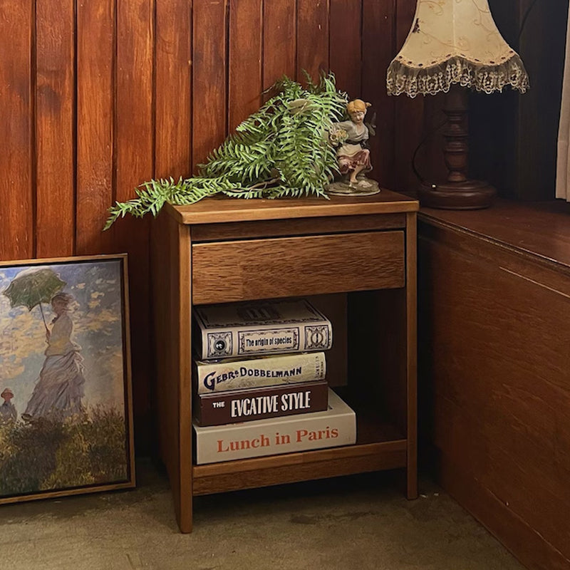 VER Bedside Table - Walnut Catchers