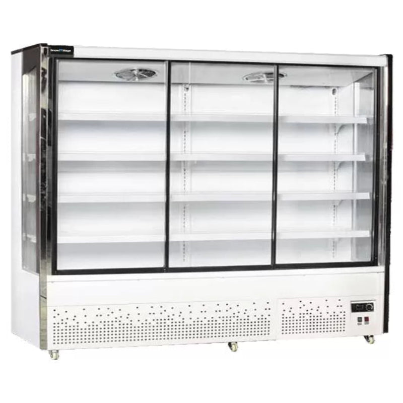 Supermarket Vertical Display Chiller ZCY(670)-20 Catchers