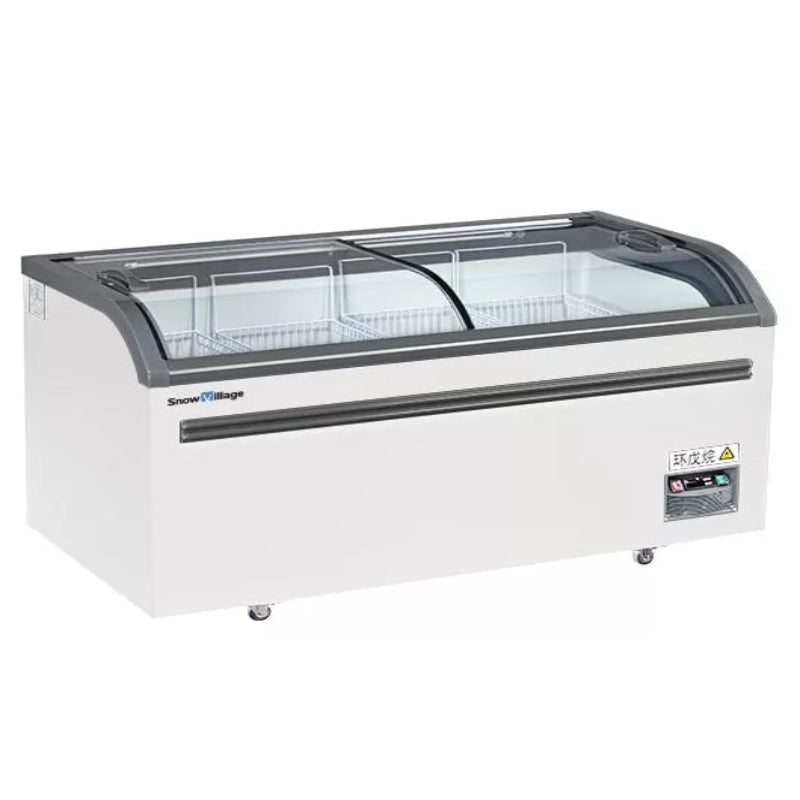 Dual Temperature Supermarket Island Freezer SD/SC-518 Catchers