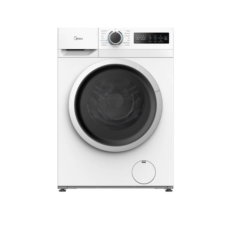 Midea 8KG Front Loader Washing Machine - White Color Catchers