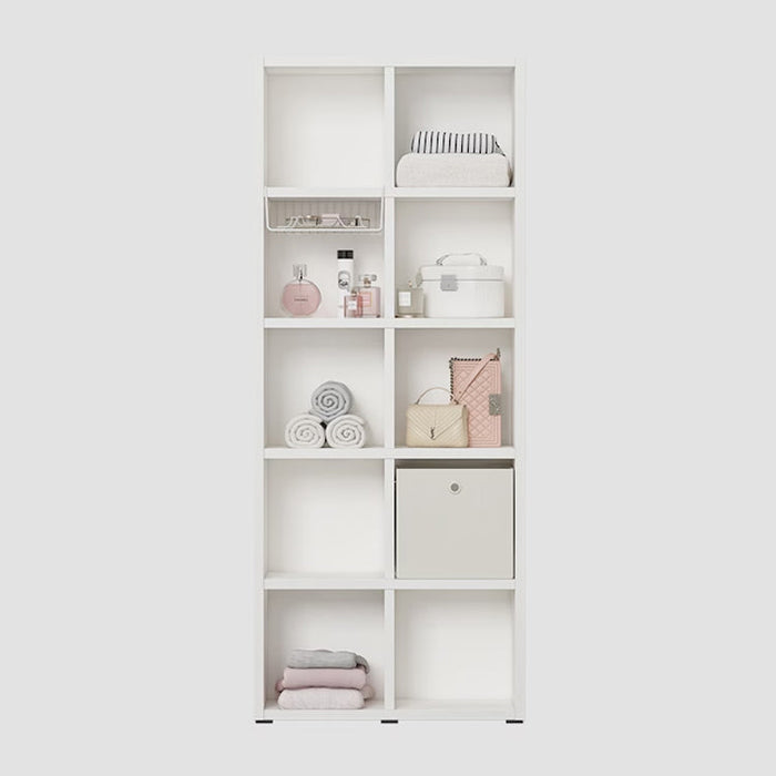 SAM 5 Tier(80cm) DIY Bookcase - Pure White Catchers