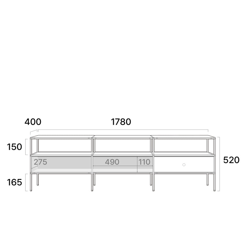MONE 1800 Entertainment Unit Catchers