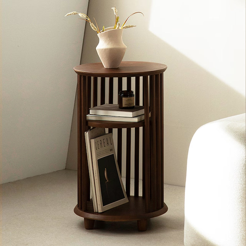 ALBERO Side Table(Type B) - Walnut Catchers