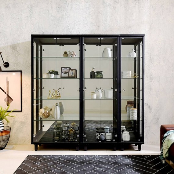 Millé Display Cabinet 800 Large - Black