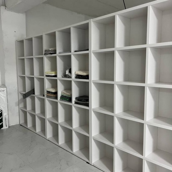 SAM 5 Tier(80cm) DIY Bookcase - Pure White