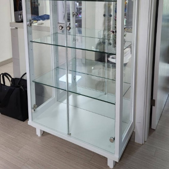 MILLE 600 Display Cabinet - White