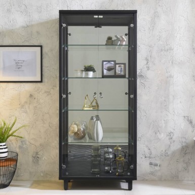 MILLE 800 Display Cabinet - Black