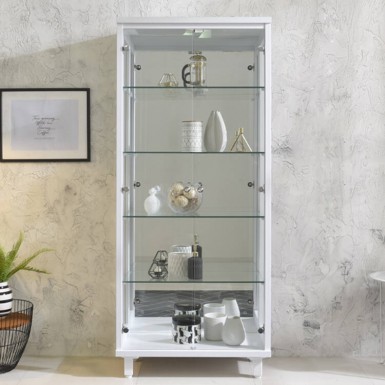 MILLE 800 Display Cabinet - White