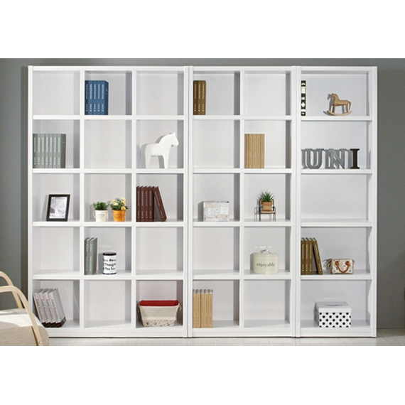 Bookcase - Type C - White - Lucas