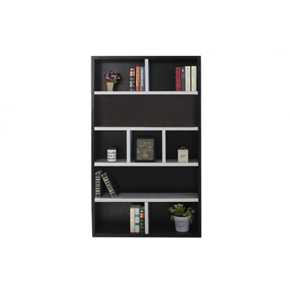Bookcase - Type C - Dark Chocolate And White - Daniel 2