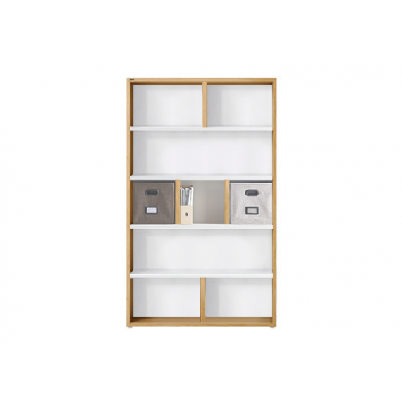Bookcase - Type C - Natural and White -   Daniel 2