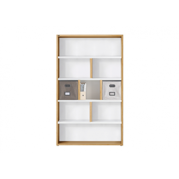 Bookcase - Type C - Natural and White -   Hunter 2