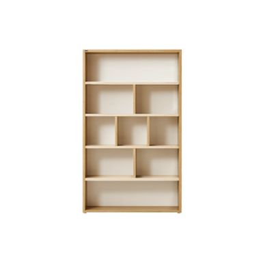 Bookcase - Type C - Natural and Cream White - Hunter 2