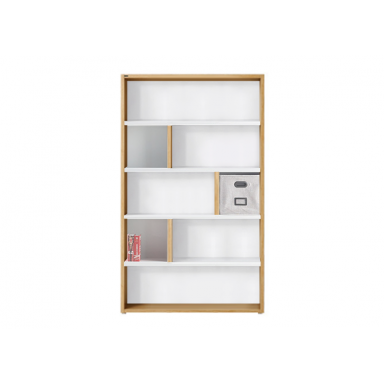 Bookcase - Type C - Natural and White - Jack 2