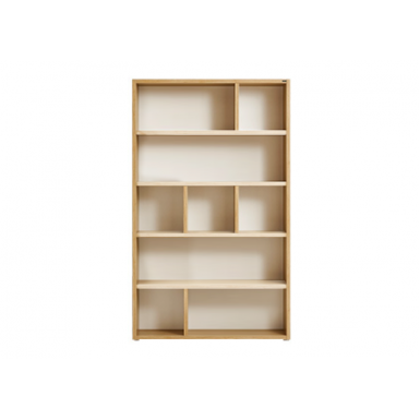 Bookcase - Type C - Natural and Cream White - Joshua 2