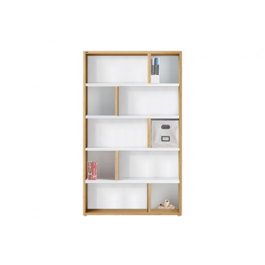 Bookcase - Type C - Natural and White -  Poppy 2