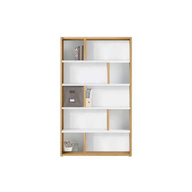 Bookcase - Type C - Natural and White - Poppy