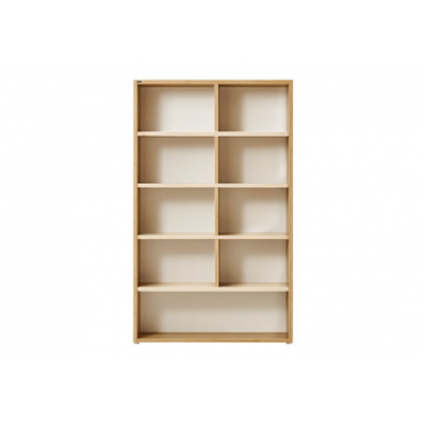 Bookcase - Type C - Natural and Cream White - Robert