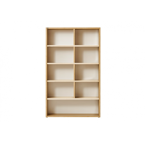 Bookcase - Type C - Natural and Cream White - Robert