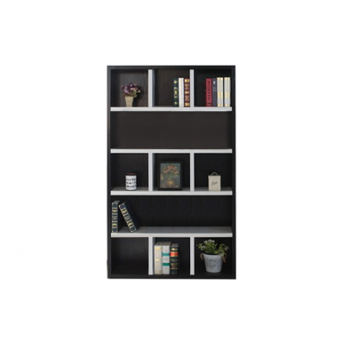 Bookcase - Type C - Dark Chocolate And White - Thomas