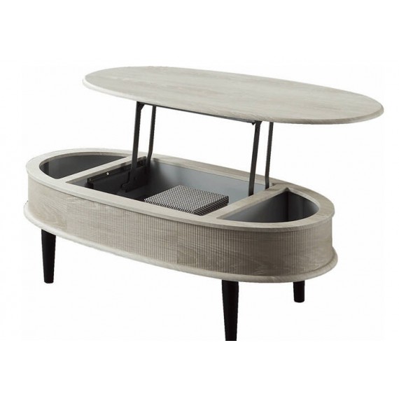 Tracy Lift Up Coffee Table - Washed grey