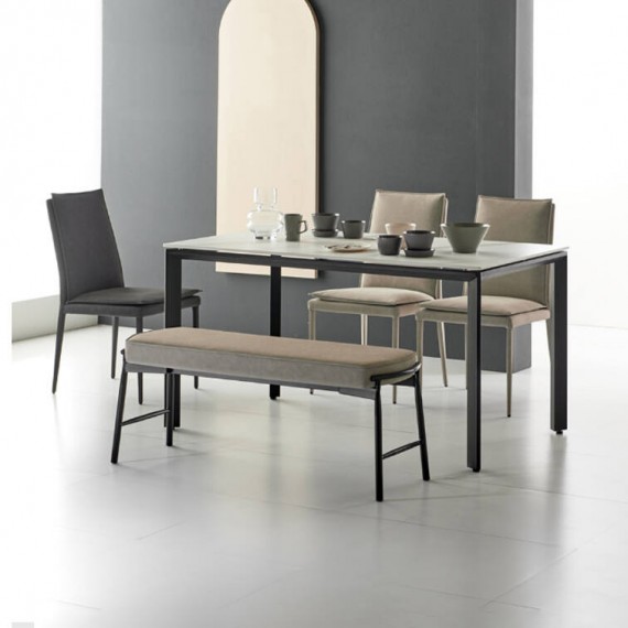 TREA Dining Chair - Dark grey