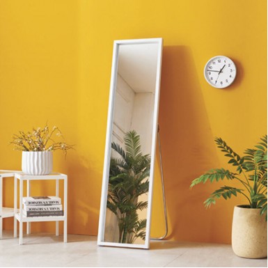Woodie Free-standing Mirror Small- White